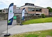 20 June 2025; Signage and branding before the Irish Olympians’ Association summer barbecue at Olympic House on the Sport Ireland Campus in Dublin. Photo by Sam Barnes/Sportsfile