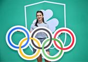 20 June 2025; Ukrainian canoeist Liudmyla Kuklinovska OLY pictured during the Irish Olympians’ Association summer barbecue at Olympic House on the Sport Ireland Campus in Dublin. Photo by Sam Barnes/Sportsfile