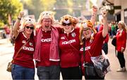 20 June 2025; British & Irish Lions supporters before the Lions 1888 Cup match between the British & Irish Lions and Argentina at the Aviva Stadium in Dublin. Photo by Ramsey Cardy/Sportsfile