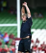 20 June 2025; Henry Pollock of British & Irish Lions walks the pitch before the Lions 1888 Cup match between the British & Irish Lions and Argentina at the Aviva Stadium in Dublin. Photo by Brendan Moran/Sportsfile