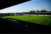 20 June 2025; A general view of the pitch before the SSE Airtricity Men's Premier Division match between Galway United and St Patrick's Athletic at Eamonn Deacy Park in Galway. Photo by Piaras Ó Mídheach/Sportsfile