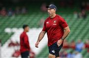 20 June 2025; British & Irish Lions assistant coach Andrew Goodman before the Lions 1888 Cup match between the British & Irish Lions and Argentina at the Aviva Stadium in Dublin. Photo by Brendan Moran/Sportsfile