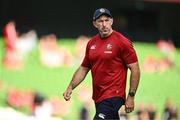 20 June 2025; British & Irish Lions assistant coach Andrew Goodman before the Lions 1888 Cup match between the British & Irish Lions and Argentina at the Aviva Stadium in Dublin. Photo by Brendan Moran/Sportsfile