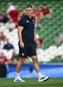 20 June 2025; British & Irish Lions assistant coach Jonathan Sexton before the Lions 1888 Cup match between the British & Irish Lions and Argentina at the Aviva Stadium in Dublin. Photo by Brendan Moran/Sportsfile