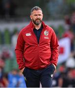 20 June 2025; British & Irish Lions head coach Andy Farrell before the Lions 1888 Cup match between the British & Irish Lions and Argentina at the Aviva Stadium in Dublin. Photo by Ramsey Cardy/Sportsfile