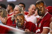 20 June 2025; British & Irish Lions supporters before the Lions 1888 Cup match between the British & Irish Lions and Argentina at the Aviva Stadium in Dublin. Photo by Ramsey Cardy/Sportsfile