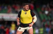 20 June 2025; Tadhg Furlong of British & Irish Lions before the Lions 1888 Cup match between the British & Irish Lions and Argentina at the Aviva Stadium in Dublin. Photo by Brendan Moran/Sportsfile