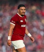 20 June 2025; Sione Tuipulotu of British & Irish Lions during the Lions 1888 Cup match between the British & Irish Lions and Argentina at the Aviva Stadium in Dublin. Photo by Brendan Moran/Sportsfile