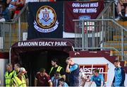 20 June 2025; St Patrick's Athletic manager Stephen Kenny reacts during the SSE Airtricity Men's Premier Division match between Galway United and St Patrick's Athletic at Eamonn Deacy Park in Galway. Photo by Piaras Ó Mídheach/Sportsfile