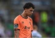 20 June 2025; Freddie Anderson of Cork City after the SSE Airtricity Men's Premier Division match between Shamrock Rovers and Cork City at Tallaght Stadium in Dublin. Photo by David Fitzgerald/Sportsfile