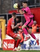 20 June 2025; Derry City goalkeeper Brian Maher makes a save during the SSE Airtricity Men's Premier Division match between Shelbourne and Derry City at Tolka Park in Dublin. Photo by Thomas Flinkow/Sportsfile