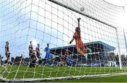 20 June 2025; Bohemians goalkeeper Kacper Chorazka makes a save during the SSE Airtricity Men's Premier Division match between Waterford and Bohemians at the Regional Sports Centre in Waterford. Photo by Ben McShane/Sportsfile