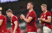 20 June 2025; Ben Earl of British & Irish Lions, centre, dejected after the Lions 1888 Cup match between the British & Irish Lions and Argentina at the Aviva Stadium in Dublin. Photo by Ramsey Cardy/Sportsfile