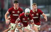 20 June 2025; Mack Hansen of British & Irish Lions during the Lions 1888 Cup match between the British & Irish Lions and Argentina at the Aviva Stadium in Dublin. Photo by Ramsey Cardy/Sportsfile