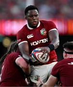 20 June 2025; Maro Itoje of British & Irish Lions during the Lions 1888 Cup match between the British & Irish Lions and Argentina at the Aviva Stadium in Dublin. Photo by Brendan Moran/Sportsfile