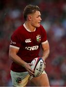 20 June 2025; Fin Smith of British & Irish Lions during the Lions 1888 Cup match between the British & Irish Lions and Argentina at the Aviva Stadium in Dublin. Photo by Brendan Moran/Sportsfile