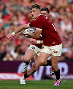 20 June 2025; Fin Smith of British & Irish Lions during the Lions 1888 Cup match between the British & Irish Lions and Argentina at the Aviva Stadium in Dublin. Photo by Brendan Moran/Sportsfile