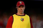 20 June 2025; British & Irish Lions strength & conditioning coach Dan Tobin during the Lions 1888 Cup match between the British & Irish Lions and Argentina at the Aviva Stadium in Dublin. Photo by Brendan Moran/Sportsfile