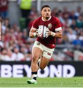 20 June 2025; Sione Tuipulotu of British & Irish Lions during the Lions 1888 Cup match between the British & Irish Lions and Argentina at the Aviva Stadium in Dublin. Photo by Ramsey Cardy/Sportsfile
