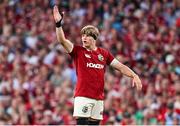 20 June 2025; Henry Pollock of British & Irish Lions during the Lions 1888 Cup match between the British & Irish Lions and Argentina at the Aviva Stadium in Dublin. Photo by Ramsey Cardy/Sportsfile