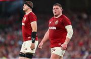 20 June 2025; Tadhg Furlong of British & Irish Lions during the Lions 1888 Cup match between the British & Irish Lions and Argentina at the Aviva Stadium in Dublin. Photo by Ramsey Cardy/Sportsfile