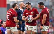 20 June 2025; Rónan Kelleher of British & Irish Lions during the Lions 1888 Cup match between the British & Irish Lions and Argentina at the Aviva Stadium in Dublin. Photo by Ramsey Cardy/Sportsfile
