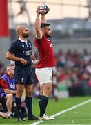 20 June 2025; Rónan Kelleher of British & Irish Lions during the Lions 1888 Cup match between the British & Irish Lions and Argentina at the Aviva Stadium in Dublin. Photo by Ramsey Cardy/Sportsfile