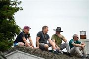 21 June 2025; Rally fans enjoy the view during day two of the Wilton Recycling Donegal International Rally at Letterkenny in Donegal. Photo by Philip Fitzpatrick/Sportsfile