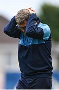 20 June 2025; St Patrick's Athletic manager Stephen Kenny reacts during the SSE Airtricity Men's Premier Division match between Galway United and St Patrick's Athletic at Eamonn Deacy Park in Galway. Photo by Piaras Ó Mídheach/Sportsfile