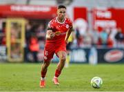 20 June 2025; John O'Sullivan of Shelbourne during the SSE Airtricity Men's Premier Division match between Shelbourne and Derry City at Tolka Park in Dublin. Photo by Thomas Flinkow/Sportsfile