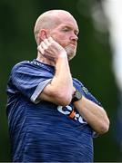 21 June 2025; Donegal manager James Daly during the TG4 All-Ireland Ladies Football Senior Championship Group 1 match between Tipperary and Donegal at Canon Hayes Park in Bansha, Tipperary. Photo by Seb Daly/Sportsfile