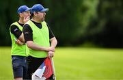 21 June 2025; Tipperary manager Ed Burke during the TG4 All-Ireland Ladies Football Senior Championship Group 1 match between Tipperary and Donegal at Canon Hayes Park in Bansha, Tipperary. Photo by Seb Daly/Sportsfile