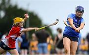 21 June 2025; Jasmine Kuczmyjiw-Jackson of Kilmaley during the John West Féile na nGael Camogie and Hurling National Finals match between Kilmaley and Mungret St Paul's at Halo Tiles Wexford GAA Centre of Excellence in Ferns, Wexford. Photo by Shauna Clinton/Sportsfile