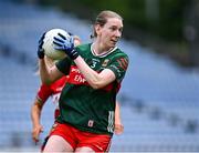 21 June 2025; Nicola O'Malley of Mayo during the TG4 All-Ireland Ladies Football Senior Championship Group 2 match between Mayo and Cork at Hastings Insurance MacHale Park in Castlebar, Mayo. Photo by Piaras Ó Mídheach/Sportsfile