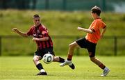 21 June 2025; Action during the match between Cork City and Bohemians at the EA SPORTS LOI Academy MU14 Development Day at FAI Headquarters in Abbotstown, Dublin. Photo by Ben McShane/Sportsfile