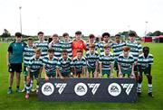 21 June 2025; The Shamrock Rovers team at the EA SPORTS LOI Academy MU14 Development Day at FAI Headquarters in Abbotstown, Dublin. Photo by Ben McShane/Sportsfile