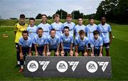 21 June 2025; The Shelbourne team at the EA SPORTS LOI Academy MU14 Development Day at FAI Headquarters in Abbotstown, Dublin. Photo by Ben McShane/Sportsfile