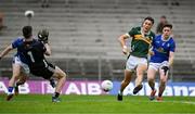 21 June 2025; David Clifford of Kerry scores his side's first goal past Cavan goalkeeper Liam Brady during the GAA Football All-Ireland Senior Championship preliminary quarter-final match between Kerry and Cavan at Fitzgerald Stadium in Killarney, Kerry. Photo by Brendan Moran/Sportsfile