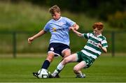21 June 2025; Action during the match between Shamrock Rovers and Shelbourne at the EA SPORTS LOI Academy MU14 Development Day at FAI Headquarters in Abbotstown, Dublin. Photo by Ben McShane/Sportsfile