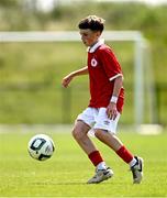 21 June 2025; Action during the match between Waterford and Sligo Rovers at the EA SPORTS LOI Academy MU14 Development Day at FAI Headquarters in Abbotstown, Dublin. Photo by Ben McShane/Sportsfile