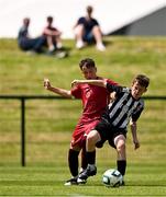 21 June 2025; Action during the match between St Joseph's AFC and Galway United at the EA SPORTS LOI Academy MU14 Development Day at FAI Headquarters in Abbotstown, Dublin. Photo by Ben McShane/Sportsfile