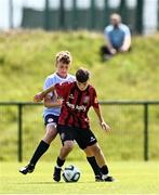 21 June 2025; Action during the match between Bohemians and Shelbourne at the EA SPORTS LOI Academy MU14 Development Day at FAI Headquarters in Abbotstown, Dublin. Photo by Ben McShane/Sportsfile