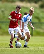 21 June 2025; Action during the match between Sligo Rovers and UCD at the EA SPORTS LOI Academy MU14 Development Day at FAI Headquarters in Abbotstown, Dublin. Photo by Ben McShane/Sportsfile