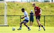 21 June 2025; Action during the match between Bohemians and Shelbourne at the EA SPORTS LOI Academy MU14 Development Day at FAI Headquarters in Abbotstown, Dublin. Photo by Ben McShane/Sportsfile
