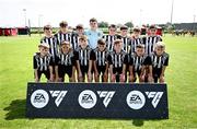 21 June 2025; The St Joseph's AFC team at the EA SPORTS LOI Academy MU14 Development Day at FAI Headquarters in Abbotstown, Dublin. Photo by Ben McShane/Sportsfile