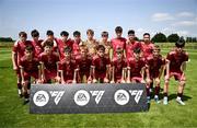 21 June 2025; The Galway United team at the EA SPORTS LOI Academy MU14 Development Day at FAI Headquarters in Abbotstown, Dublin. Photo by Ben McShane/Sportsfile