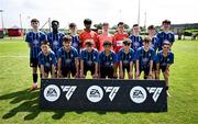 21 June 2025; The Athlone Town team at the EA SPORTS LOI Academy MU14 Development Day at FAI Headquarters in Abbotstown, Dublin. Photo by Ben McShane/Sportsfile