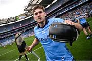 21 June 2025; Ronan Hayes of Dublin celebrates after the GAA Hurling All-Ireland Senior Championship quarter-final match between Dublin and Limerick at Croke Park in Dublin. Photo by Ramsey Cardy/Sportsfile