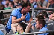 21 June 2025; Chris Crummey of Dublin during the GAA Hurling All-Ireland Senior Championship quarter-final match between Dublin and Limerick at Croke Park in Dublin. Photo by Ramsey Cardy/Sportsfile
