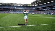 21 June 2025; Limerick goalkeeper Nickie Quaid  dejected after his side's defeat in the GAA Hurling All-Ireland Senior Championship quarter-final match between Dublin and Limerick at Croke Park in Dublin. Photo by John Sheridan/Sportsfile